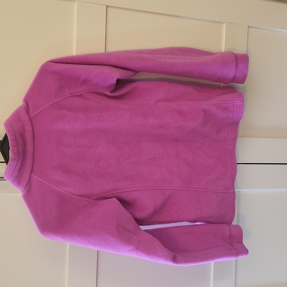 Columbia Vibrant Purple Fleece zipper Jacket size juniors large - Picture 4 of 4